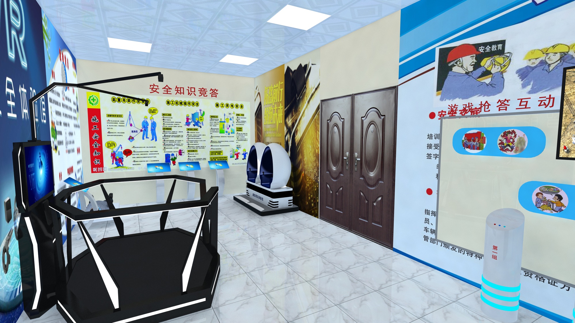 VR技術(shù)帶您進(jìn)入施工的危險(xiǎn)！江蘇建筑企業(yè)在工地施工現(xiàn)場(chǎng)設(shè)立VR安全體驗(yàn)館，引導(dǎo)工人安全生產(chǎn)